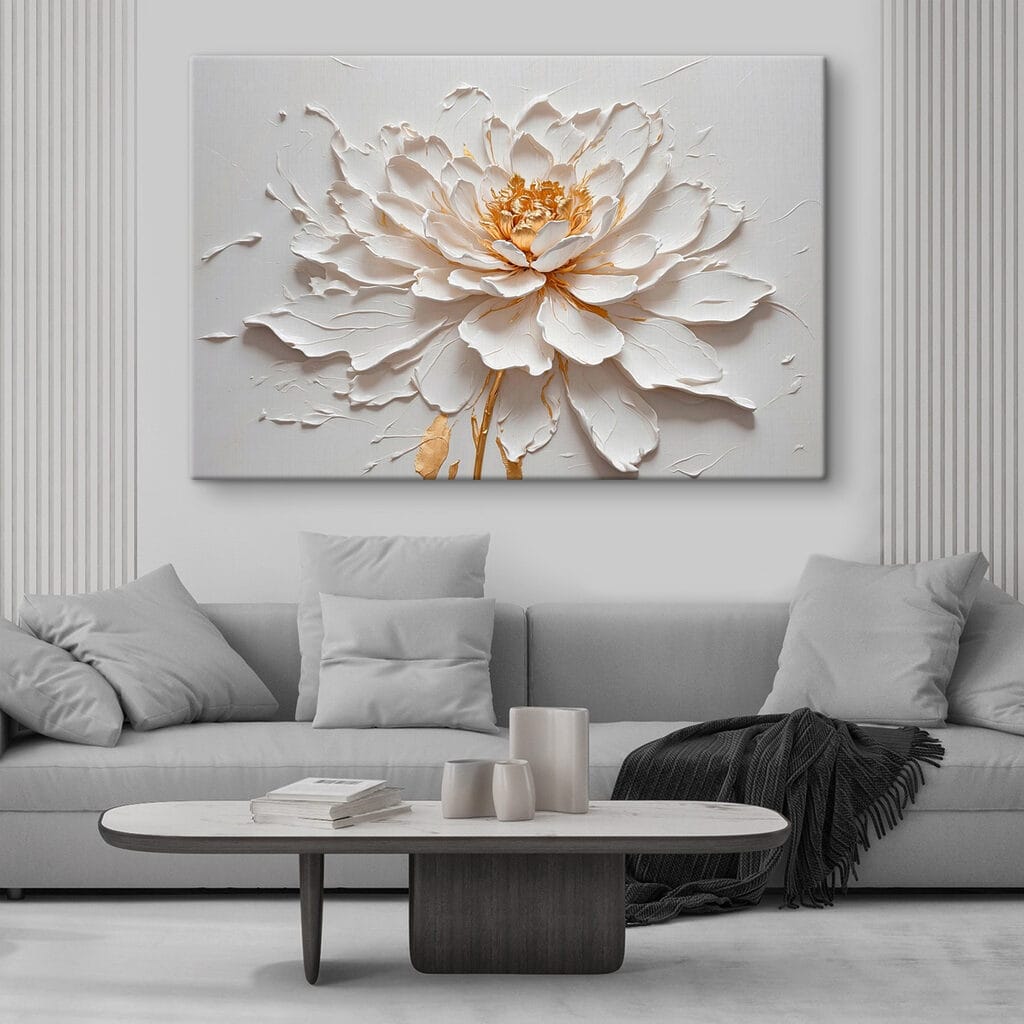 Elegant flower in soft textures Elegant flower in soft textures