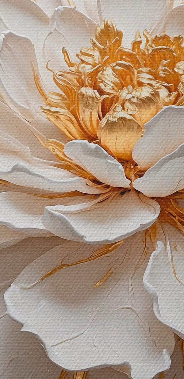 Fleur élégante dans des textures douces Fleur élégante dans des textures douces