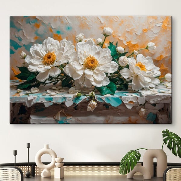 Groupe de fleurs blanches Groupe de fleurs blanches