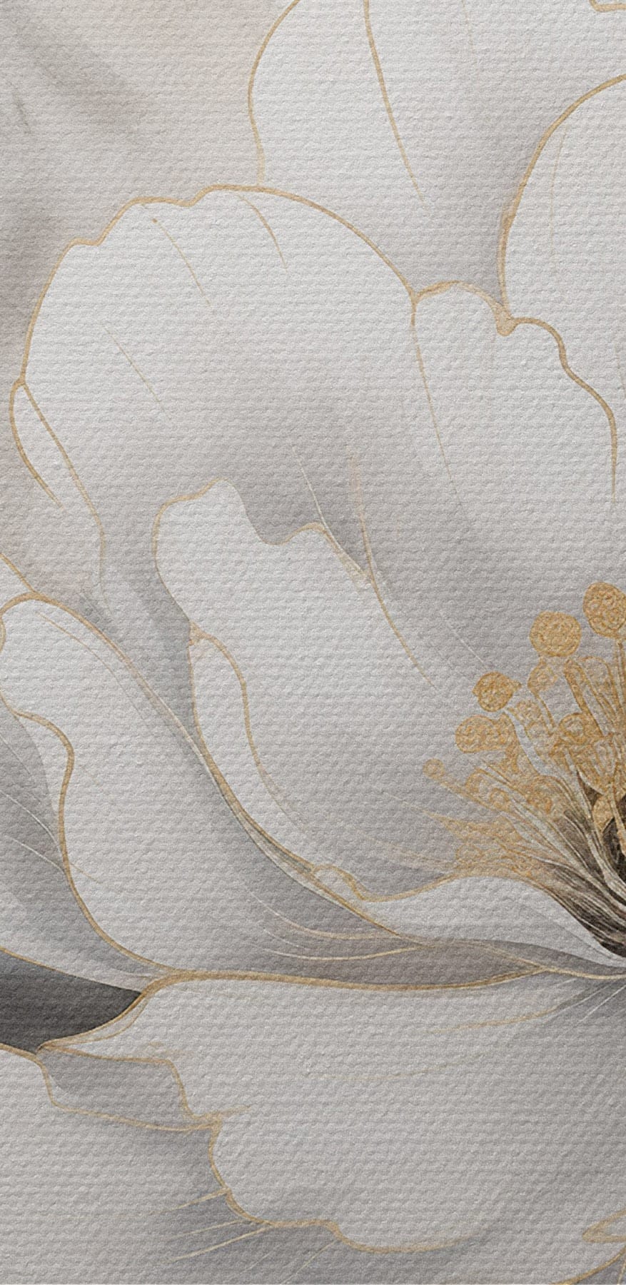 Peinture d'une fleur