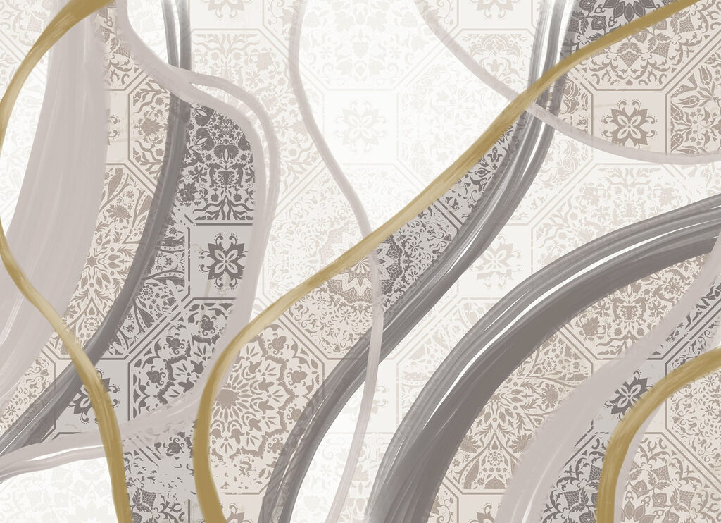 Des motifs élégants dans des teintes douces Des motifs élégants dans des teintes douces