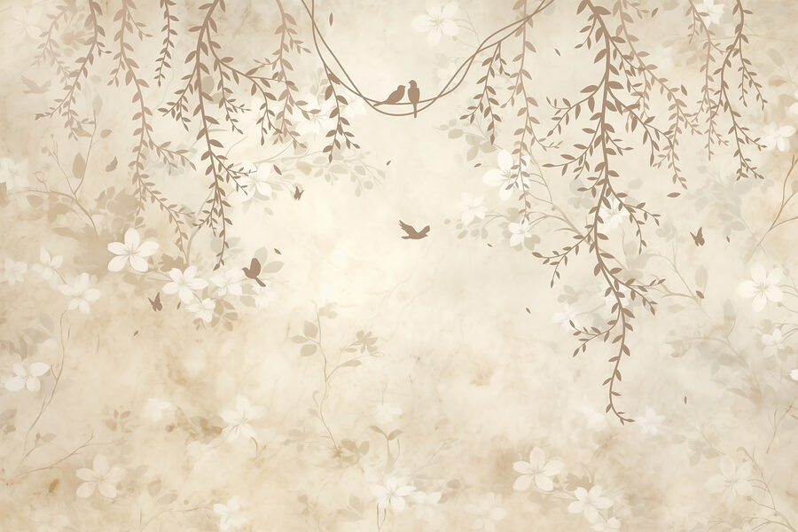 Oiseaux sur une branche