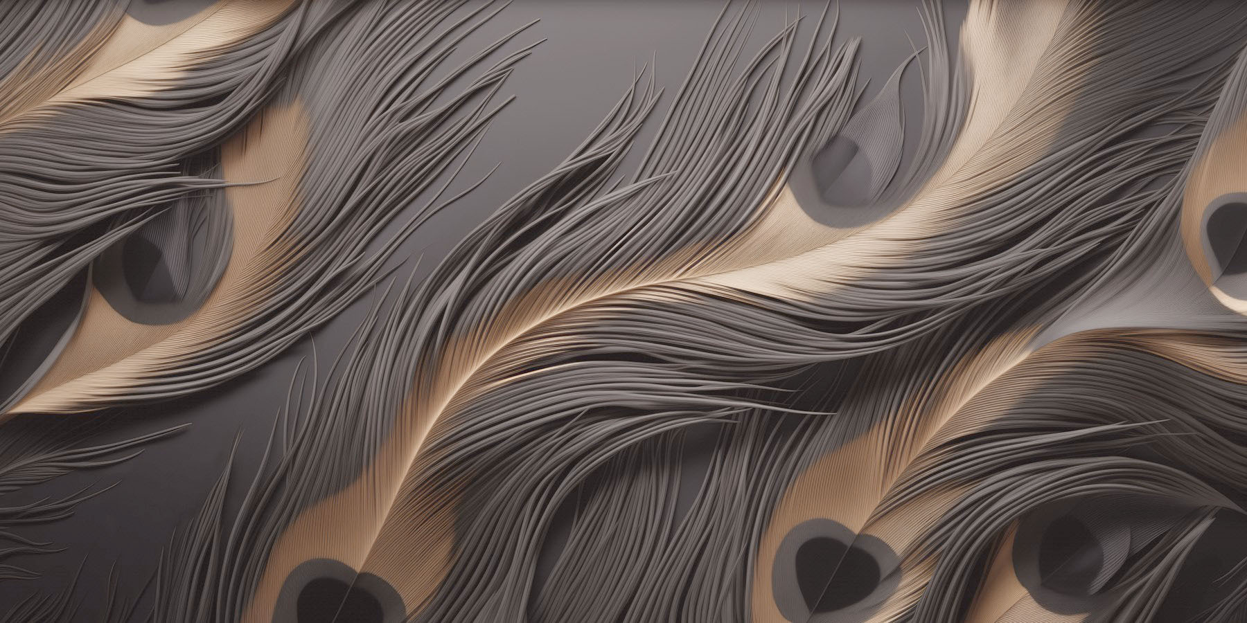 Fluid lines in monochromatic harmony