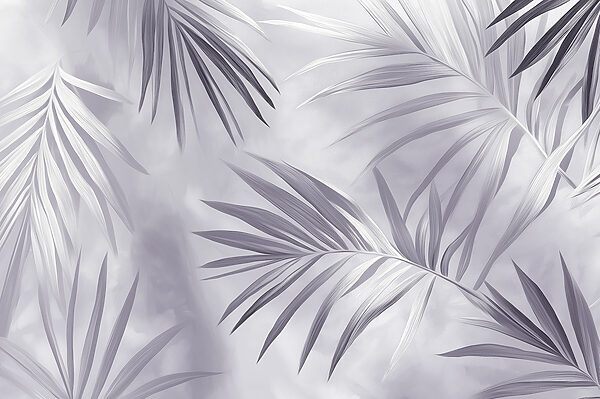 Nature's delicate foliage in muted tones