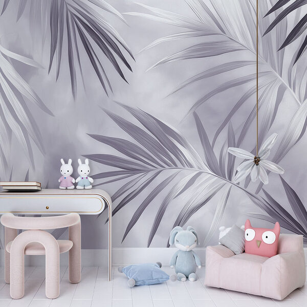 Nature's delicate foliage in muted tones