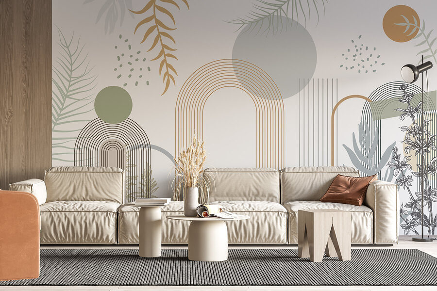 Graphisme de plantes et de feuilles
