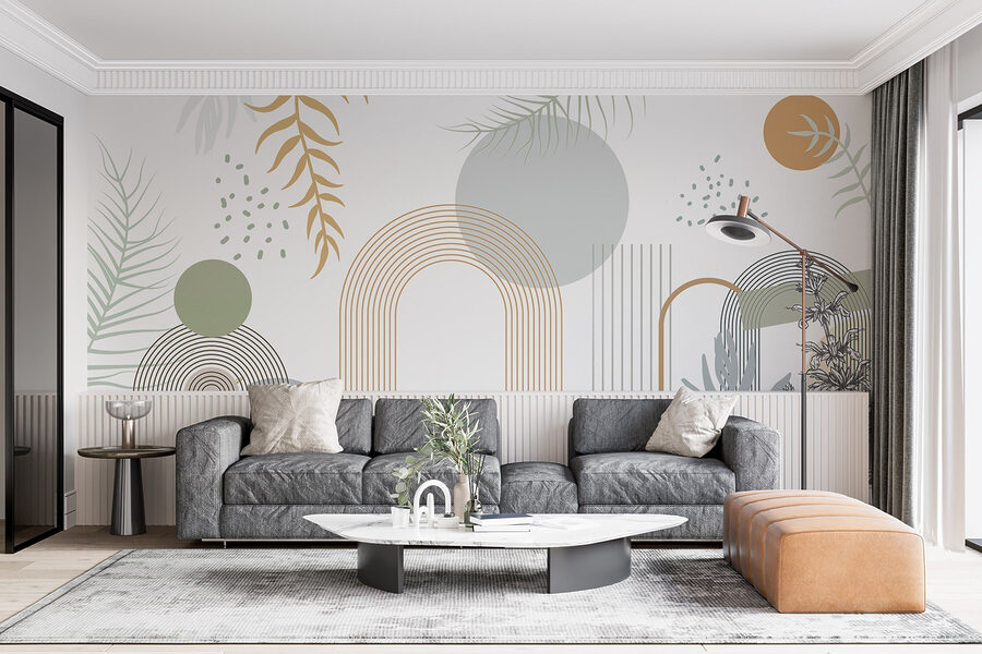 Graphisme de plantes et de feuilles