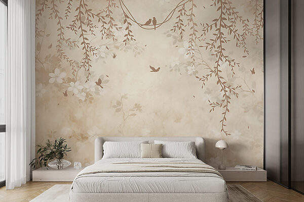 Oiseaux sur une branche Oiseaux sur une branche
