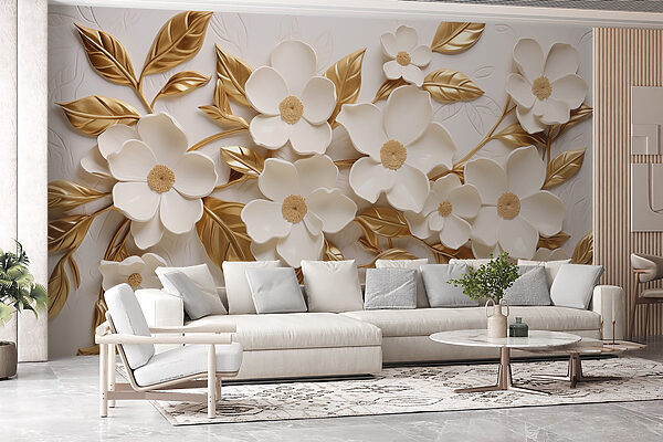 Décor floral élégant aux couleurs douces. Décor floral élégant aux couleurs douces.