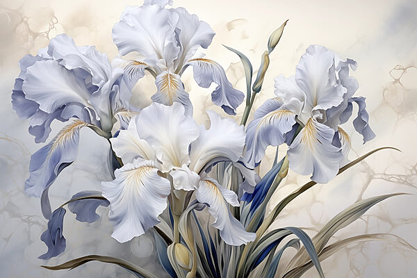 De belles fleurs dans des teintes douces De belles fleurs dans des teintes douces