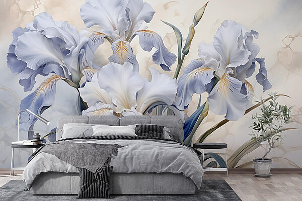 De belles fleurs dans des teintes douces De belles fleurs dans des teintes douces