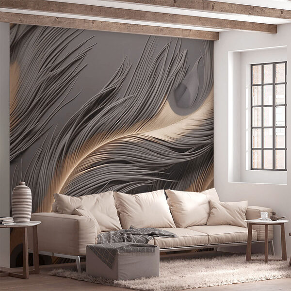 Des lignes fluides dans une harmonie monochrome. Des lignes fluides dans une harmonie monochrome.