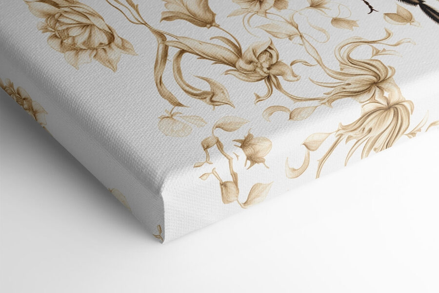 Abeille avec une couronne sur la tête