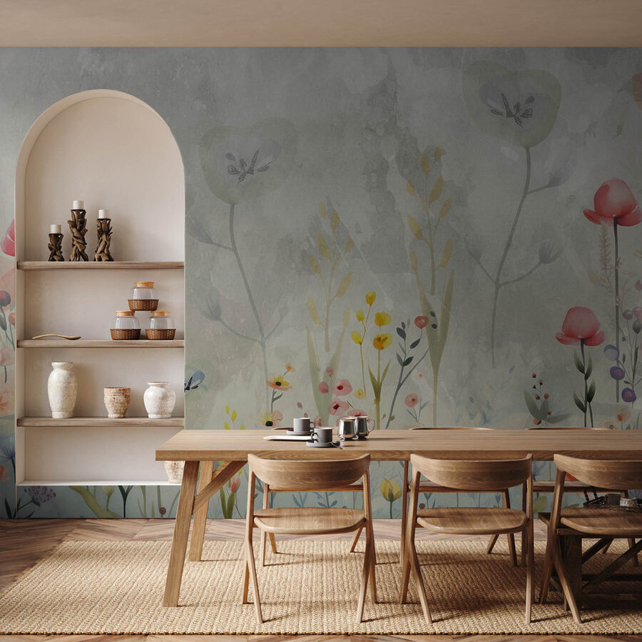 Peinture de fleurs et de plantes