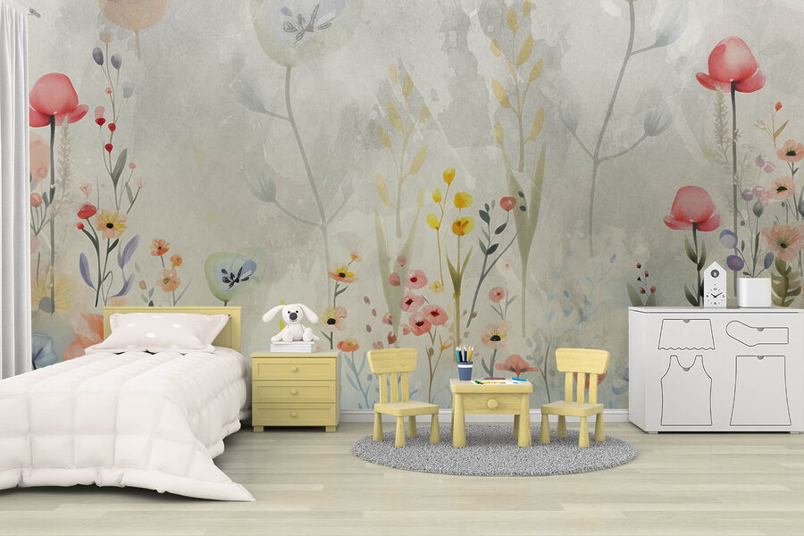 Peinture de fleurs et de plantes