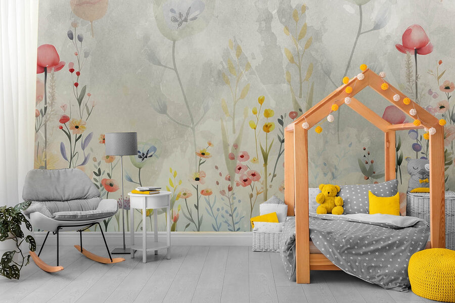 Peinture de fleurs et de plantes