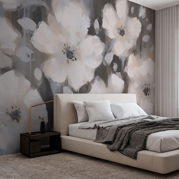 Peinture de fleurs blanches Peinture de fleurs blanches