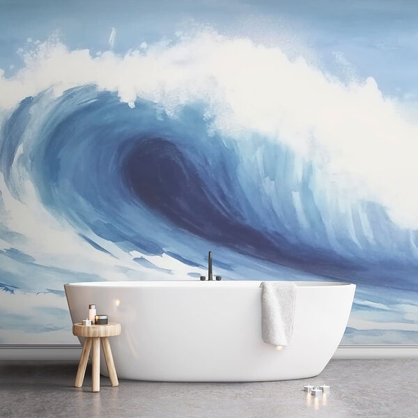 Grande vague dans l'océan Grande vague dans l'océan