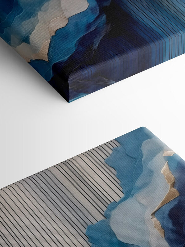 Fluid hues in abstract harmony Fluid hues in abstract harmony