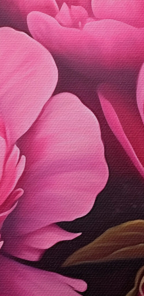 Peinture de fleurs roses s43004pzvl 499x1024 - Peinture de fleurs roses