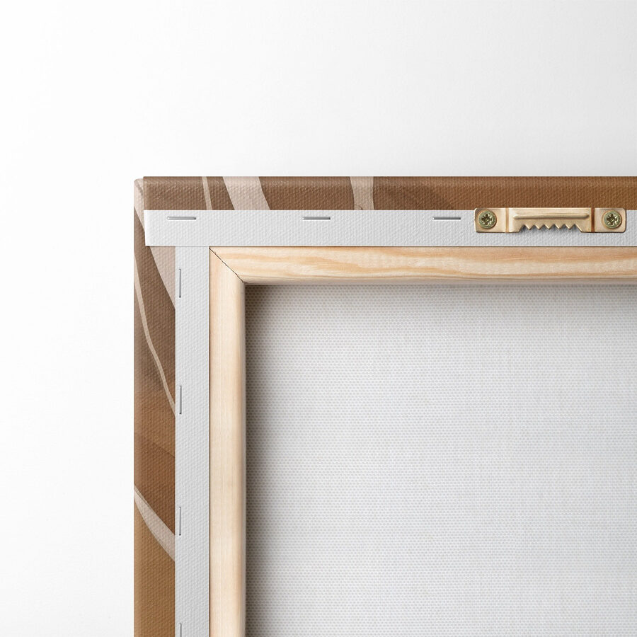 Courbes abstraites dans des tons chauds