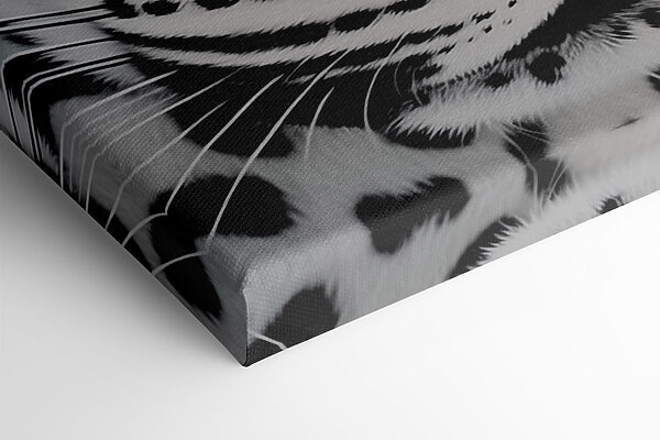 Une beauté saisissante en noir et blanc Une beauté saisissante en noir et blanc
