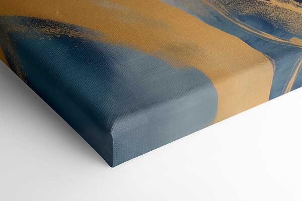 Peinture bleue et jaune Peinture bleue et jaune