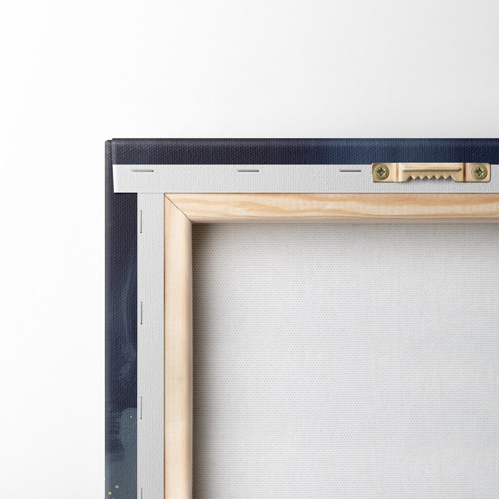 Blue and yellow painting