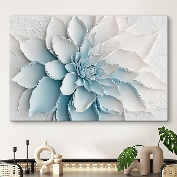 Fleur blanche en papier Fleur blanche en papier