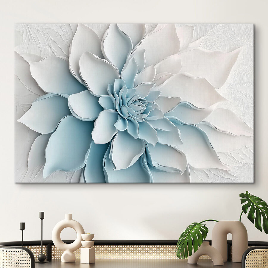 Fleur blanche en papier Fleur blanche en papier