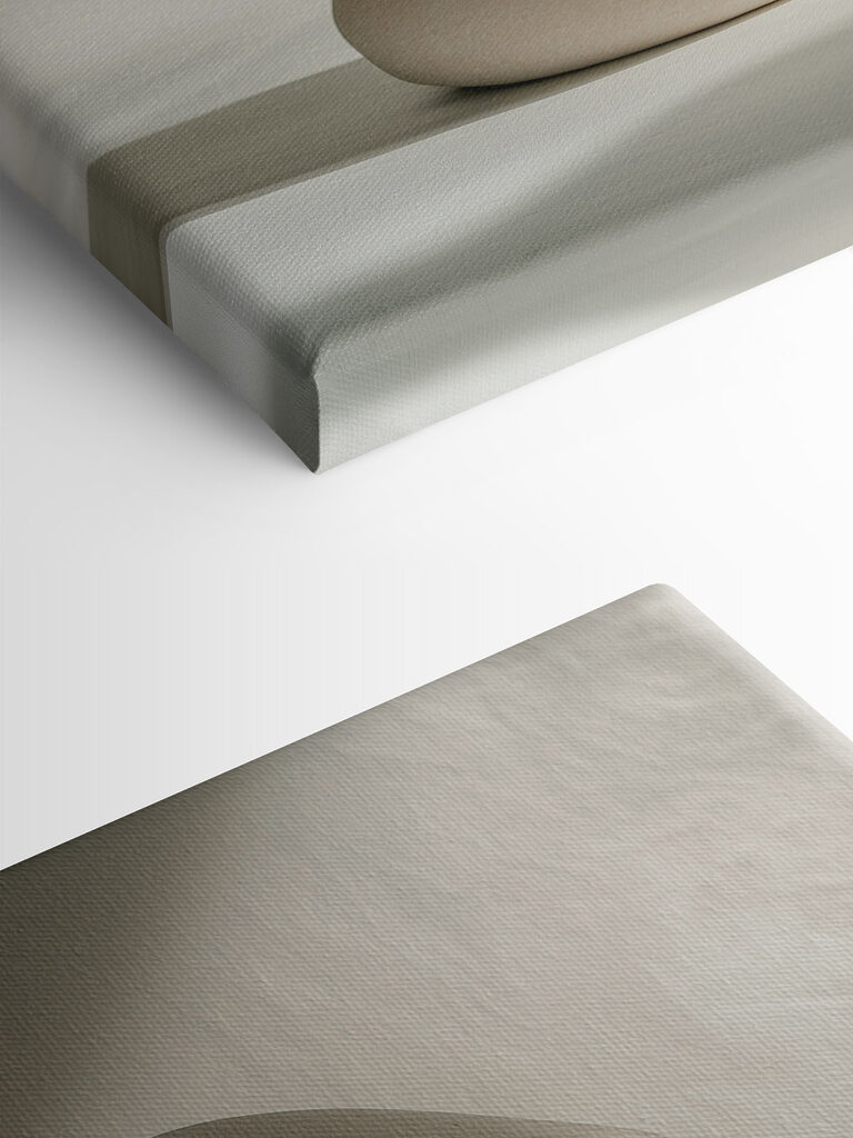 Stack of rocks on a white surface Stack of rocks on a white surface