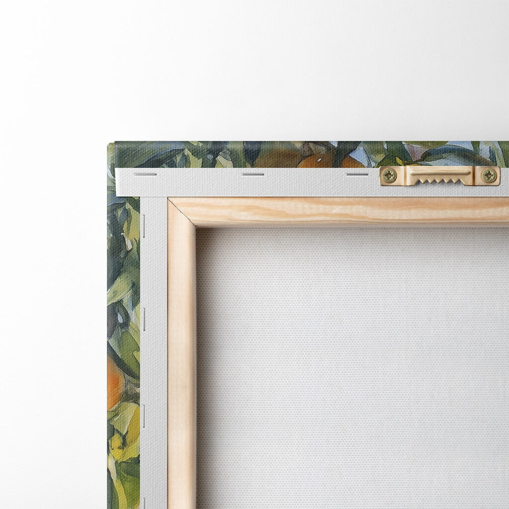 Glass of orange juice with oranges in the background