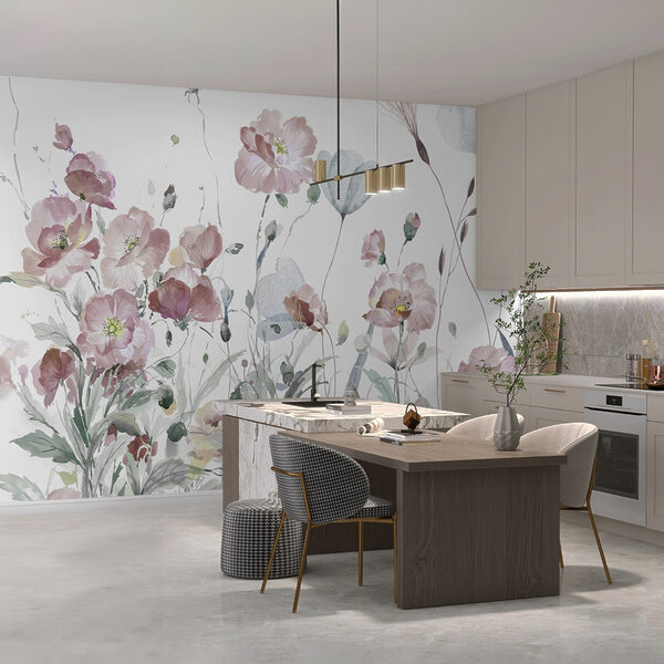 Peinture de fleurs roses Peinture de fleurs roses