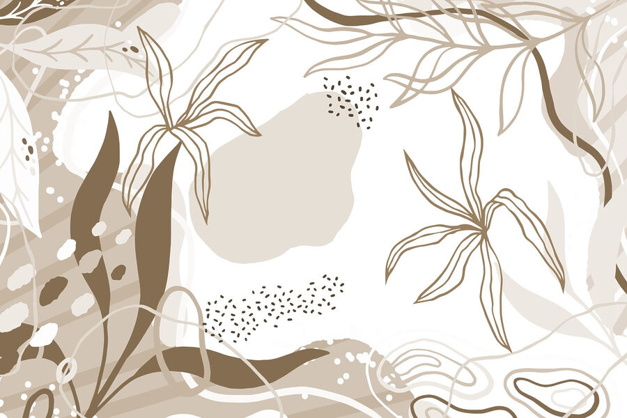 Motifs naturels dans des tons doux Motifs naturels dans des tons doux