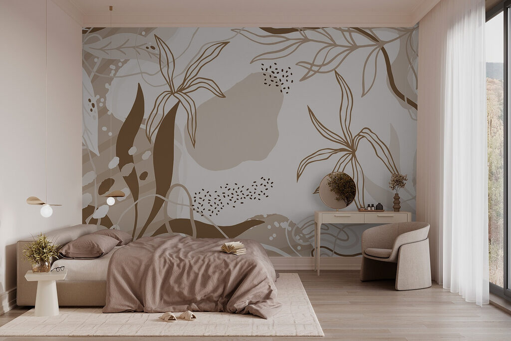 Natural patterns in soft tones