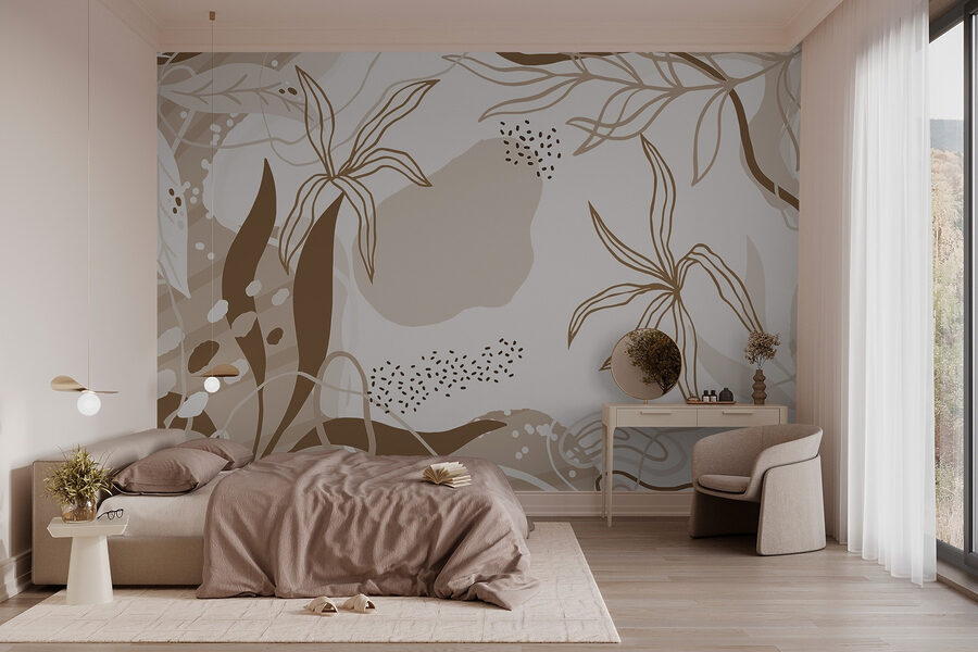Motifs naturels dans des tons doux Motifs naturels dans des tons doux