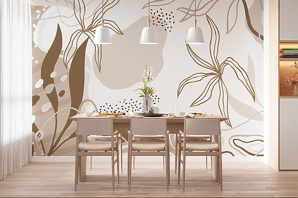 Motifs naturels dans des tons doux Motifs naturels dans des tons doux