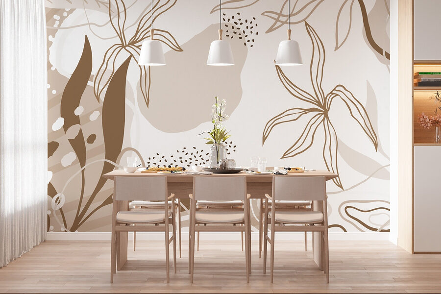 Motifs naturels dans des tons doux Motifs naturels dans des tons doux