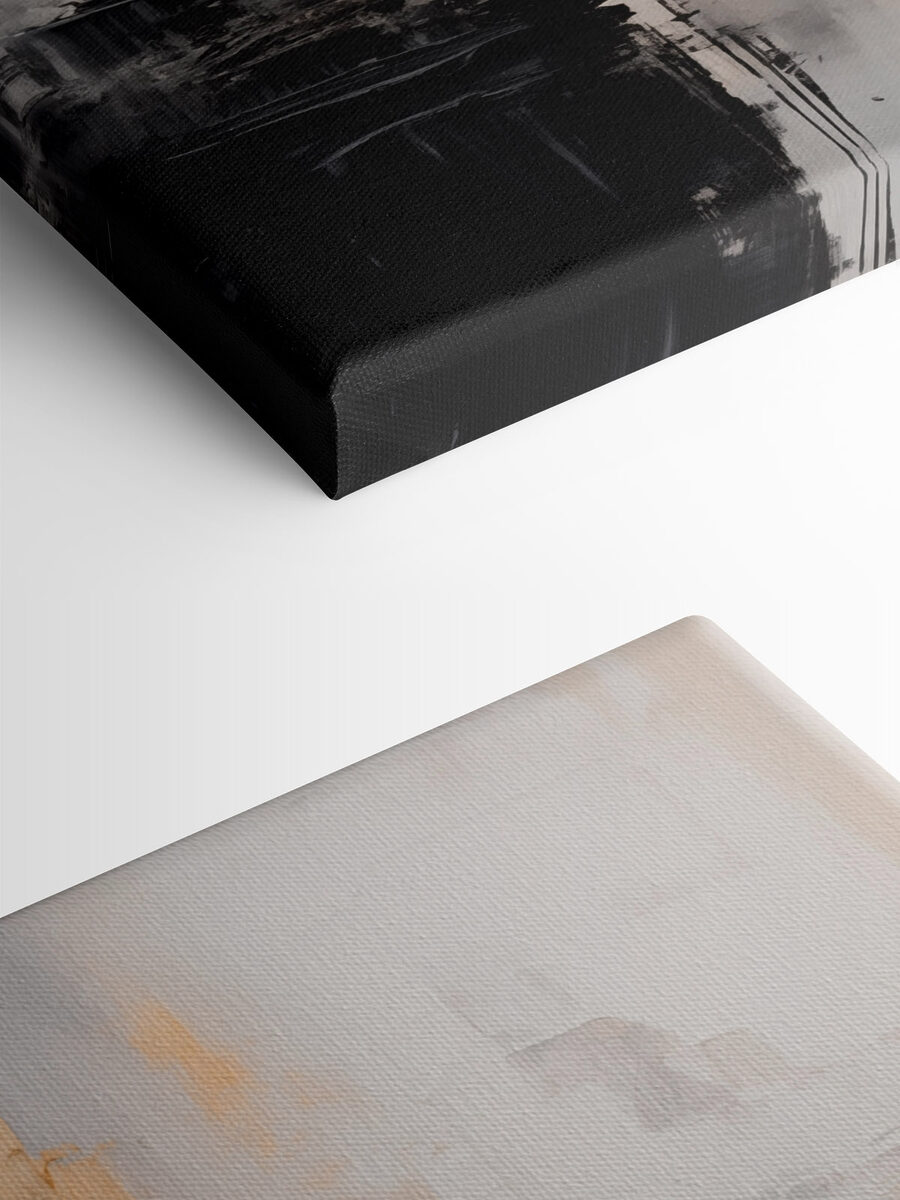 Peinture en noir et blanc