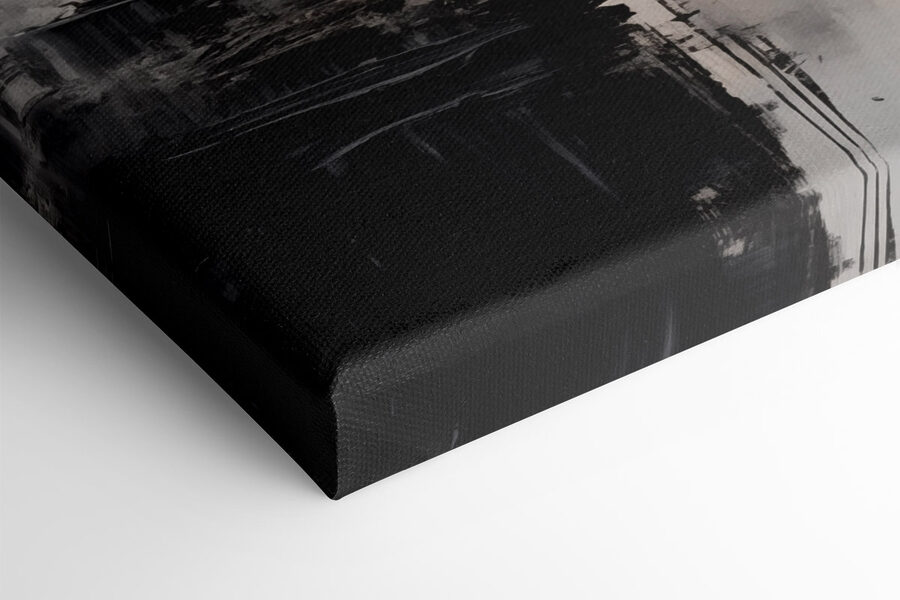 Peinture en noir et blanc