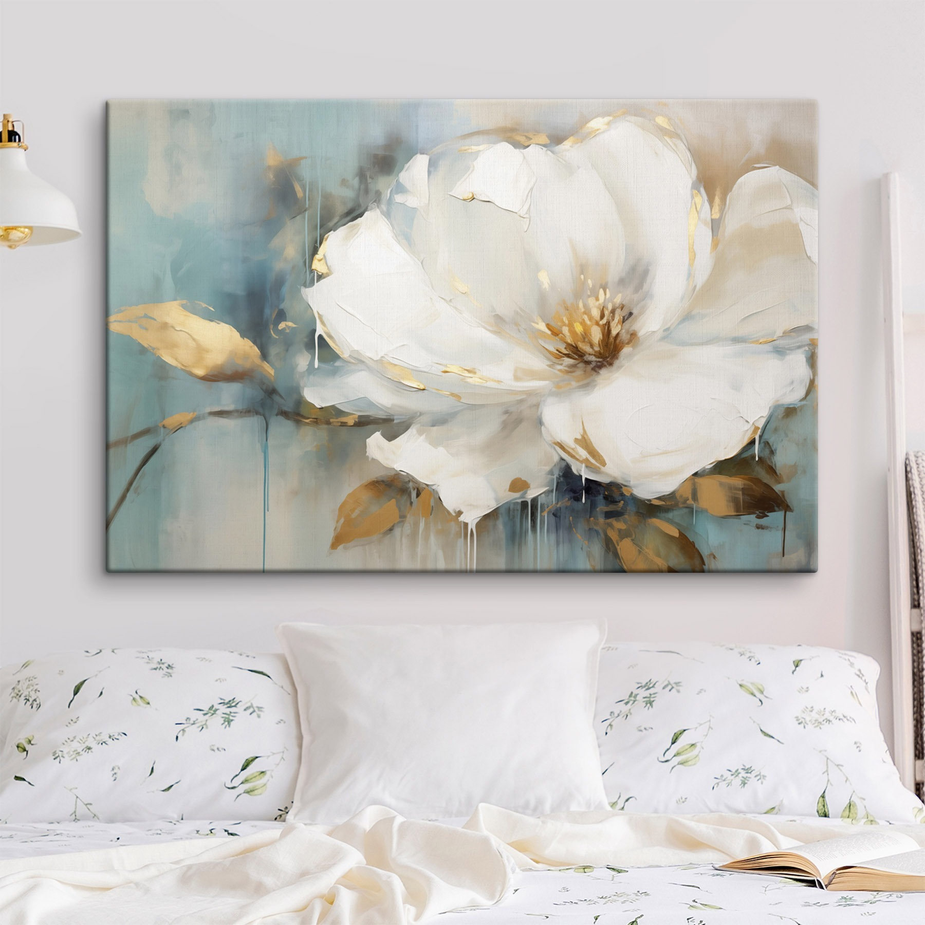 Delicate bloom in soft hues