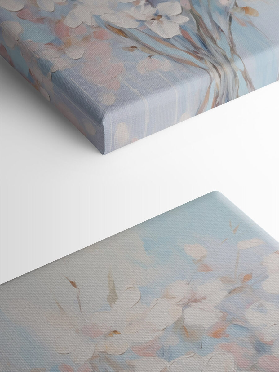 Peinture de fleurs blanches Peinture de fleurs blanches