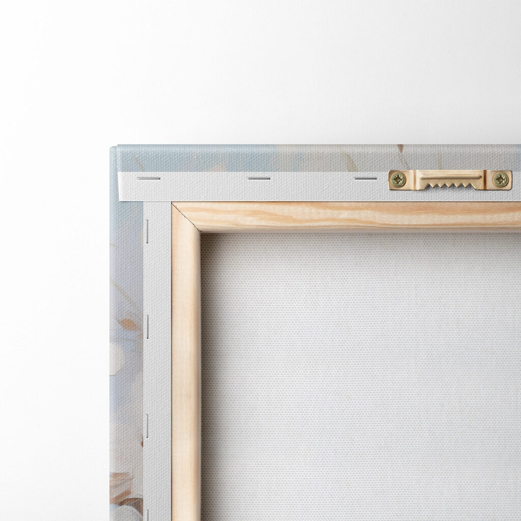 Painting of white flowers