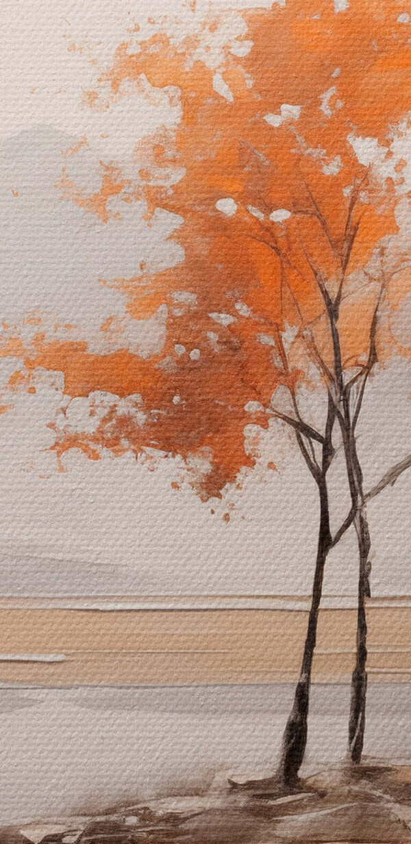 Arbre sur une île dans l'eau Arbre sur une île dans l'eau