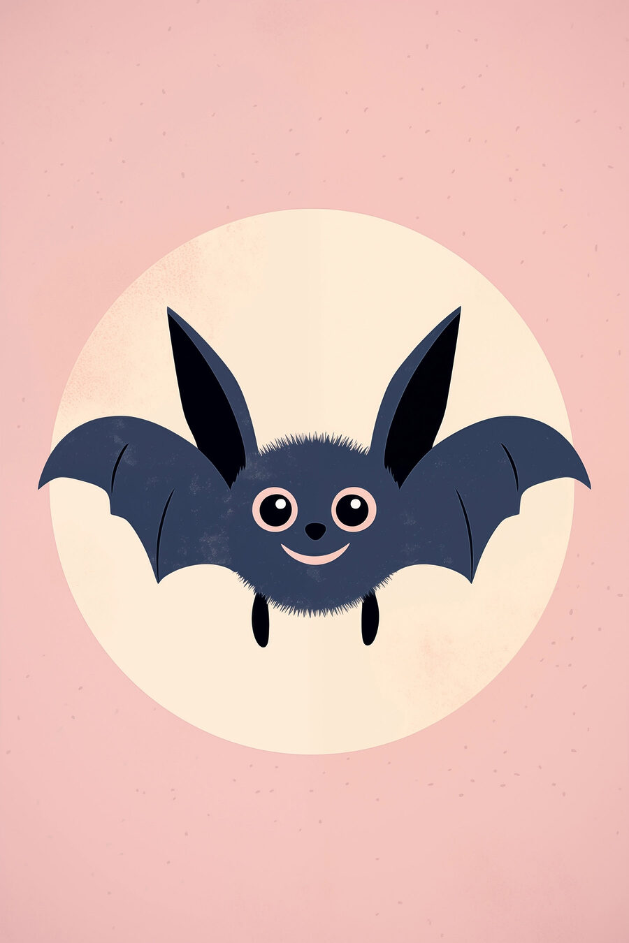 Dessin humoristique d'une chauve-souris