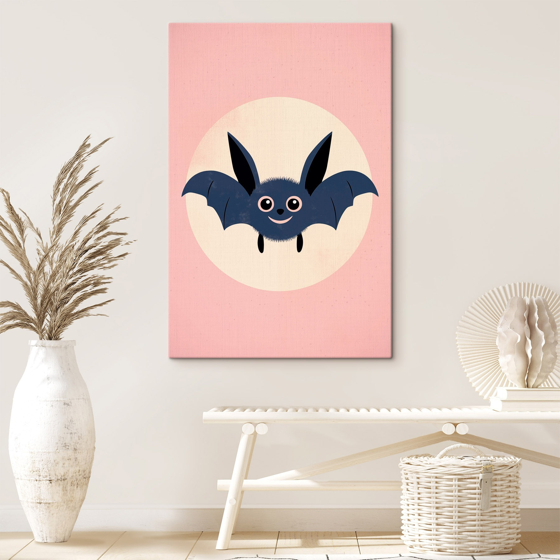 Tableaux Dessin humoristique d’une chauve-souris