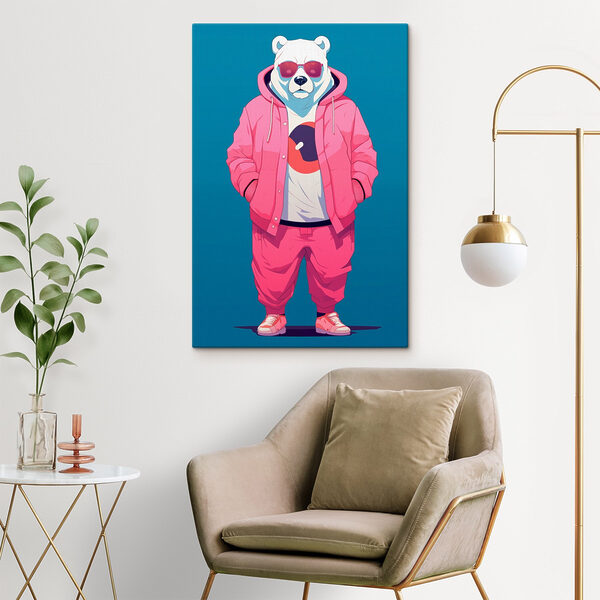 Personne portant un sweat à capuche rose et une veste rose Personne portant un sweat à capuche rose et une veste rose