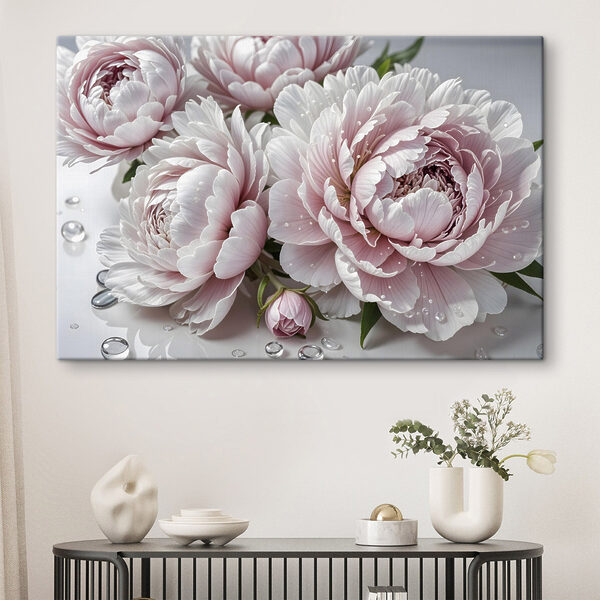 Groupe de fleurs roses Groupe de fleurs roses