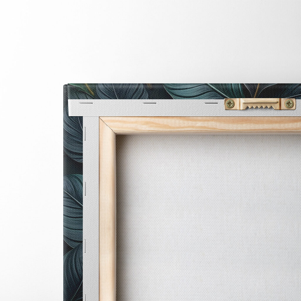 Vibrant leaves in harmonious colors