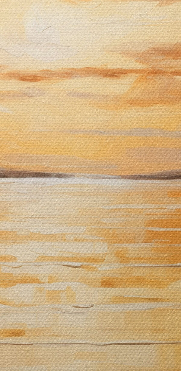 Peinture d'un voilier sur un lac calme Peinture d'un voilier sur un lac calme